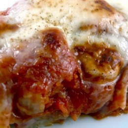 Finta pizza di melanzane (o di patate)